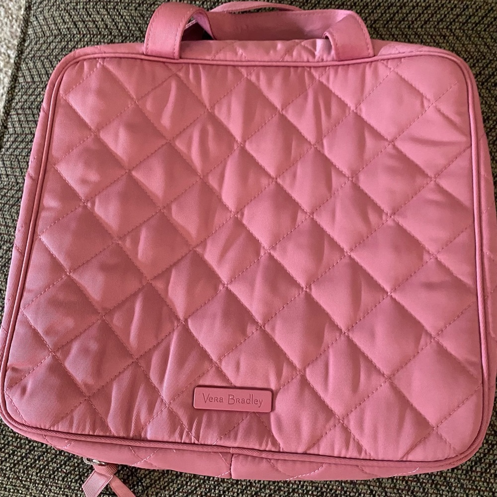 Vera Bradley Hanging Pink Toiletry Travel Bag